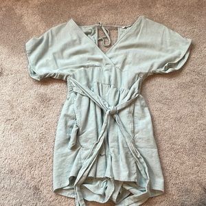 American eagle, green romper